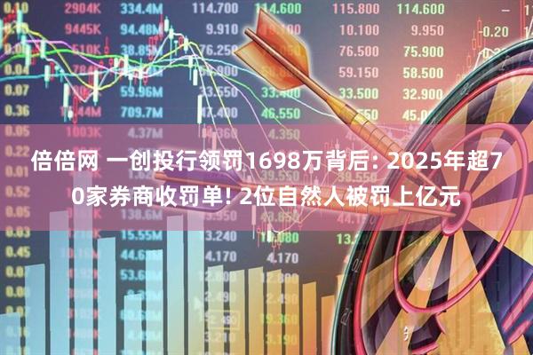 倍倍网 一创投行领罚1698万背后: 2025年超70家券商收罚单! 2位自然人被罚上亿元